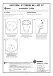External Ballast Installation Guide