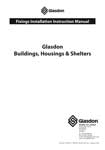 Glasdon Buildings, Housings & Shelters Fixings Installation Instruction Manual