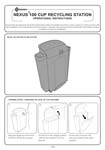 Nexus 100 Cup Recycling Station Operational Instructions
