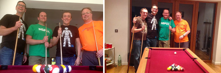 Glasdon Director Swaps Boardroom for Pool Room in Charity Cue-Off