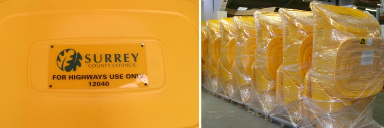 Are you aware we can Personalise your Grit Bins?