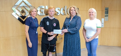 The D J Sidebottom/Glasdon Charitable Programme Support the EAFA