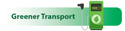 Green Transport sub-heading graphic