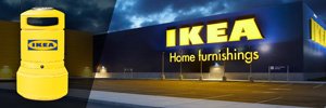 Yellow Plazas for Ikea