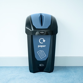 recycling station of multiple nexus 30 recycling bins