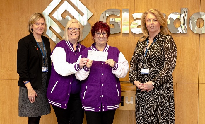 Tias Crown Cheque Presentation