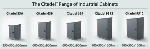 Citadel Industrial Steel Cabinet Range