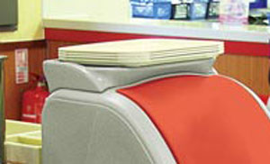 What is this? Tray top