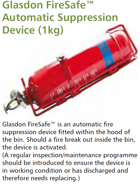 What is this? FireSafe™ Automatic Fire Suppression Device