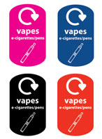 What is this? 'Recycle Now' Vape Graphic