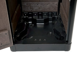 What is this? Origin&trade; 110 Recycling Bin - Plinth Liner Guides