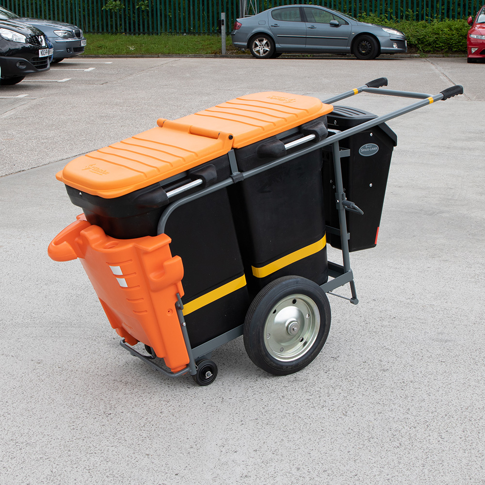 Double Space-Liner™ Orderly Barrow with personalised lid and moulding colour
