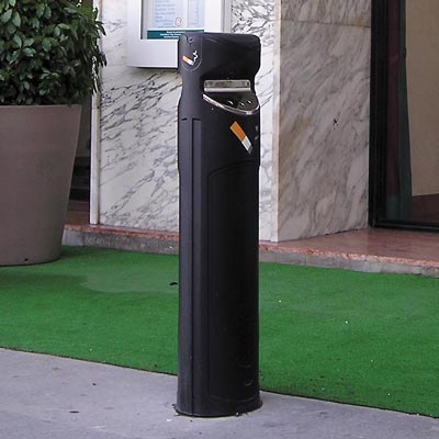Ashguard SG&reg; Free Standing Cigarette Bin