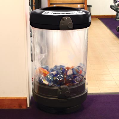 C-Thru™ 180 Recycling Bins