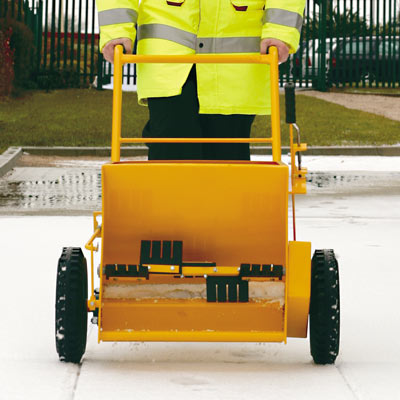 Cruiser 50 Walk Behind Grit Salt Drop Spreader Cruiser 50 Walk Behind Grit Salt Drop Spreader