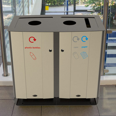 Electra™ 170 Trio Recycling Bin