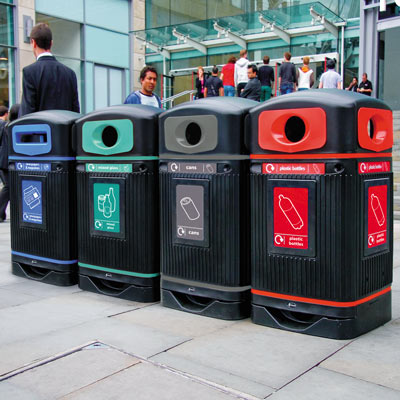 Glasdon Jubilee™ 110 Recycling Bins