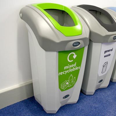 Nexus® 30 Mixed Recyclables Recycling Bin