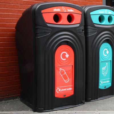 Nexus® 360 Plastic Bottle Recycling Bin