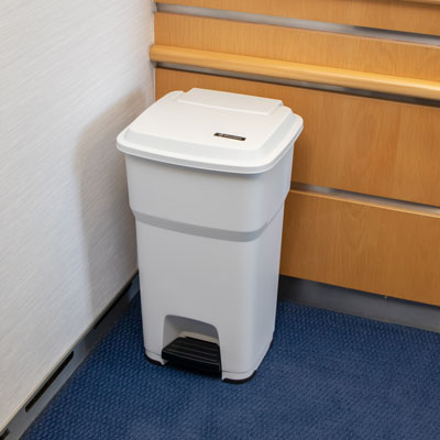 BigFoot™ 60 Pedal Bin Foot-Operated Bin for Hands-Free Use