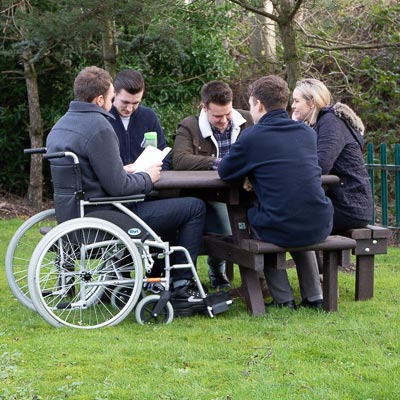 Pembridge™ Picnic Table with Wheelchair Access