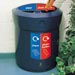 Envoy&trade; Duo Recycling Bin - 90ltr