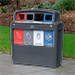 Nexus® Evolution City Quad Recycling Bin